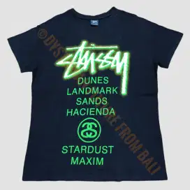 T-shirt Stussy Las Vegas World Tour - Run Rebel Run
