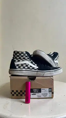 vans checkerboard high