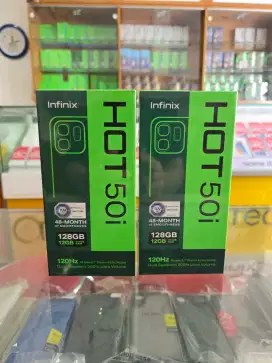 Infinix Hot 50i ram6+6=12gb/128gb garansi resmi