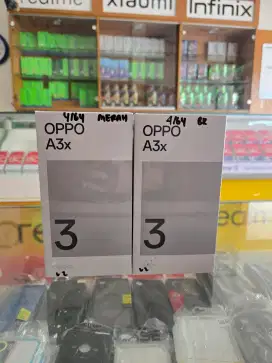 Oppo A3x ram4/64gb garansi resmi