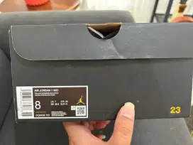 Sepatu nike Air Jordan 1 Mid Yellow Ochre Nike