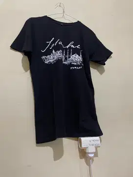 Kaos Hitam Pendek Uk. M