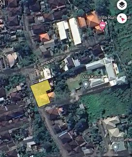 BUTUH JUAL CEPAT. Tanah 400m2 utk VILLA di Veteran BUDUK