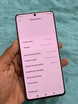 Xiaomi Poco F6 12/512GB Spek Gahar 2 Bulan Pake NO MINUS Batangan