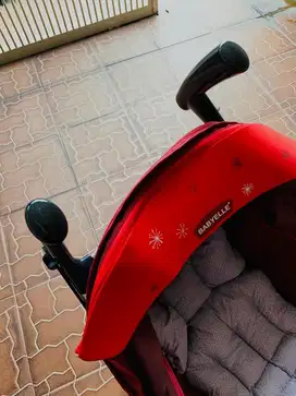 DI JUAL, STROLLER BABYELLE MAXI RED