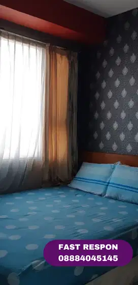 JUAL UNIT SEMI FURNISH 2 BR MODIF 1 BR CITY VIEW THAMRIN FULL FURNISH
