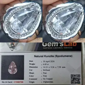 Natural Kunzite Spodumene