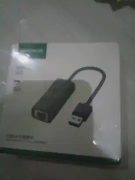 LAN to USB ugreen. Beli baru, belum digunakan