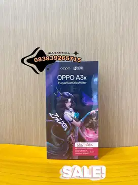 PROMO OPPO A3x 6+6/128 NEW SEGEL GARANSI RESMI OPPO