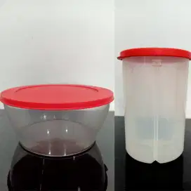TAKE ALL TUPPERWARE 2PCS