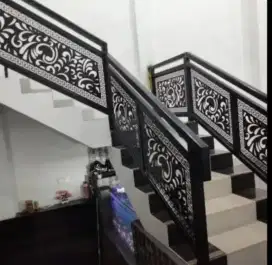 Reling tangga cutting custom