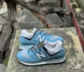 SALE... SNEAKERS NB 574 x DTONE ISLAND WANITA