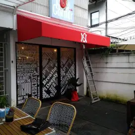 Kanopi kain awning