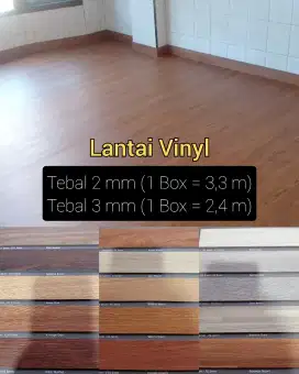 Lantai Vinyl Tebal 2 mm & 3 mm