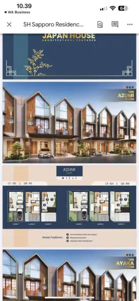 Dijual rumah baru over kredit cicilan dev rumah pik 2 cluster sapporo