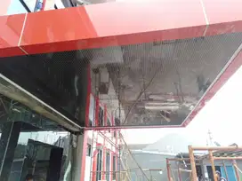 Pasang Untuk Kantor Kusen Alumunium + Cat Untuk Kantor