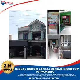 Dijual Ruko 2 Lantai Dengan Rooftop