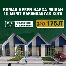 RUMAH KEREN HARGA TERMURAH DI KARANGANYAR