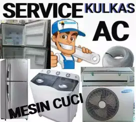 Servis elektronik kulkas, mesin cuci dll...