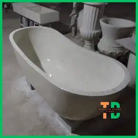 bathtub mewah bahan terrazzo