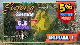 Dijual Tanah Luas di Lembah Sodong, Desa Nagrak, Soreang, Kab. Bandung