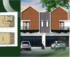 rumah di brebes kota dp  cukup 1jt  griya stria