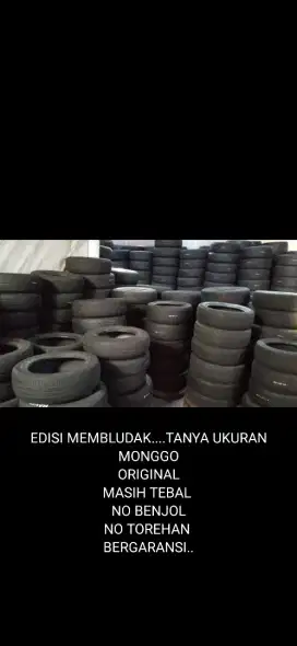 JUAL KHUSUS BAN BEKAS & COPOTAN BERGARANSI SEMUA UKURAN !!!