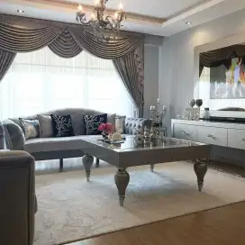 Pasang gordyn gorden murah vertikal roll blind jasa wallpaper dinding