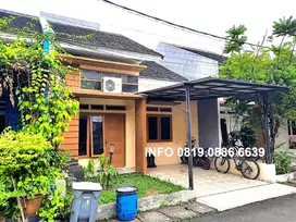 Rumah cluster 2 km stasiun jurang mangu bintaro bebas banjir