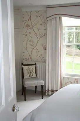Pasang gordyn gorden murah vertikal roll blind jasa wallpaper dinding
