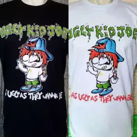 KAOS BAND UGLY KIDS JOE / 100% KATUN COMBED 24S REAKTIF / BUILT UP