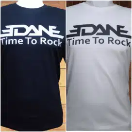 KAOS MUSIK BAND EDANE / 100% KATUN COMBED 24S REAKTIF / BUILT UP