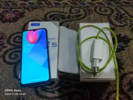 Vivo Y12S biru lengkap