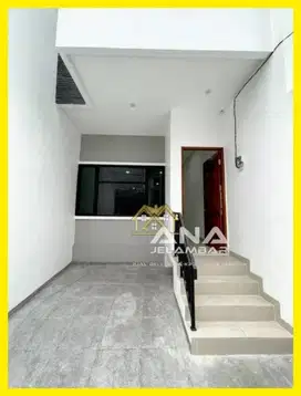 ANA RUMAH BARU 4.33X20M² DI KAVLING POLRI JELAMBAR kb