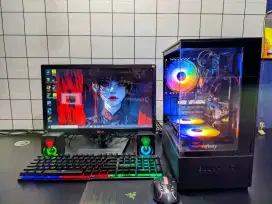 Pc gaming editing i7 3770/Ram 16Gb/Ssd 256Gb fullset tinggal pakai