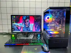 Pc gaming editing i7 3770/Ram 16Gb/Ssd 256Gb fullset tinggal pakai