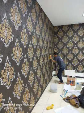 [MURAH] WALLPAPER DINDING & GORDEN TIRAI ROLL
