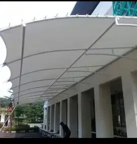SPESIALIS PASANG KANOPI MEMBRAN BERGARANSII