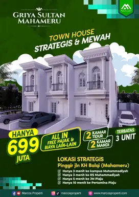 Town House Mewah dan Murah di Plaju Palembang