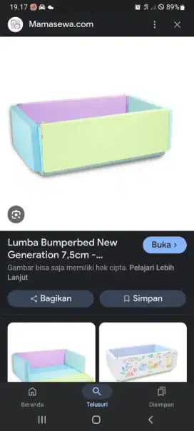 Bumper lumba playmat