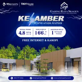 RUMAH PROMO 4,8 JUTAAN DI GRIYA GADING RAYA SRAGEN