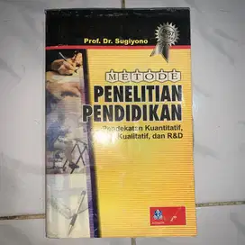 Buku Metode Penelitian Pendidikan Sugiyono