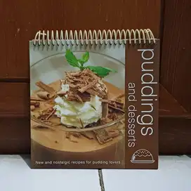 Buku masak bahasa inggris: Puddings and Desserts