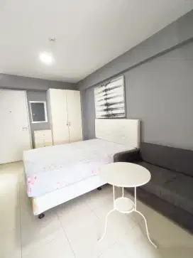 Sewa Apartemen Bassura City studio furnished free IPL