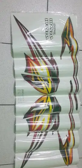 Striping honda tiger 2000 asli