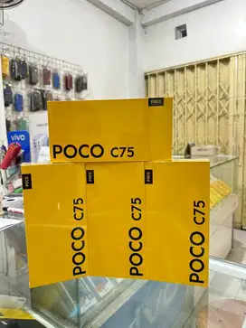 Poco C75 6/128 Baru & Segel resmi