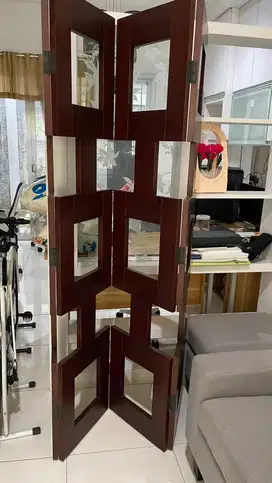 partisi sekat kayu