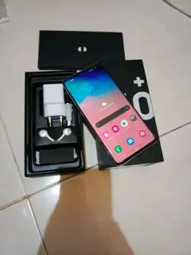 Samsung S10+ ex sein resmi fullset mulus terawaat