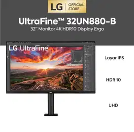 Monitor LG UltraFine 32UN880 LED 4K