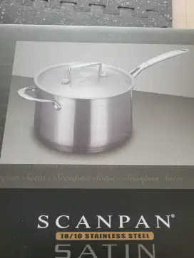 Scanpan Saucepan 20 cm Stainless Steel Original Brand New
